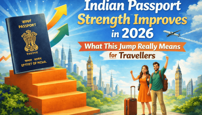 Indian Passport Strength Improves in 2026: What This Jump Really Means for Travellers